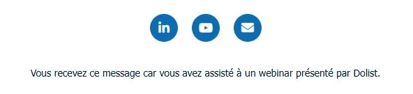 Intégrez une mention claire expliquant la raison pour laquelle vos abonnés reçoivent votre email