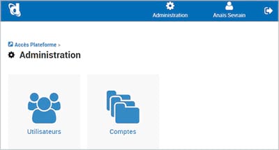 Nouvelle gestion de vos utilisateurs depuis l’interface de connexion Dolist-V8