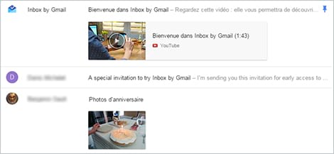 Inbox : Google réinvente la boîte de réception