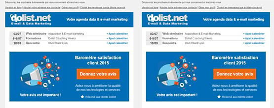 Visuels dans un e-mail : quel comportement des utilisateurs ?