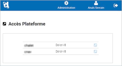 Nouvelle gestion de vos utilisateurs depuis l’interface de connexion Dolist-V8