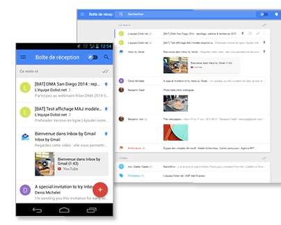 Inbox : Google réinvente la boîte de réception