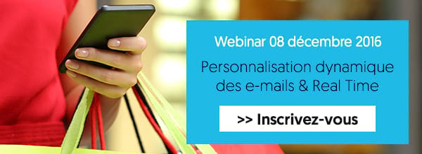 Webinar Personnalisation dynamique des e-mails & Real Time