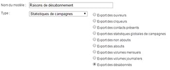 Dolist-V8 : un nouveau modèle d’export pour vos contacts désabonnés