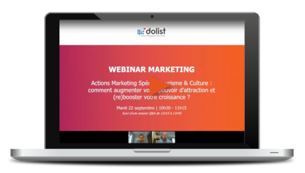 Webinar Actions Marketing Spécial Tourisme & Culture