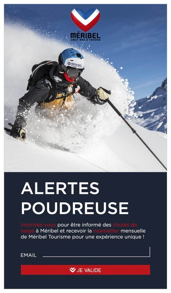 Formulaire « Alerte Poudreuse »