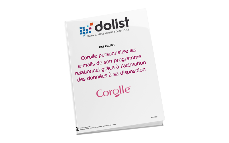 Corolle personnalise les emails de son programme relationnel grâce à l’activation des données à sa disposition