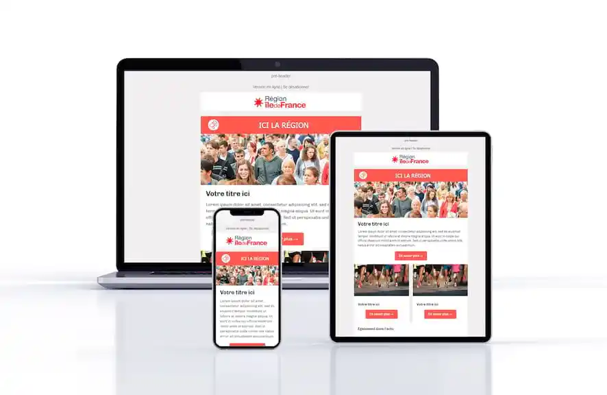 Email design Responsive