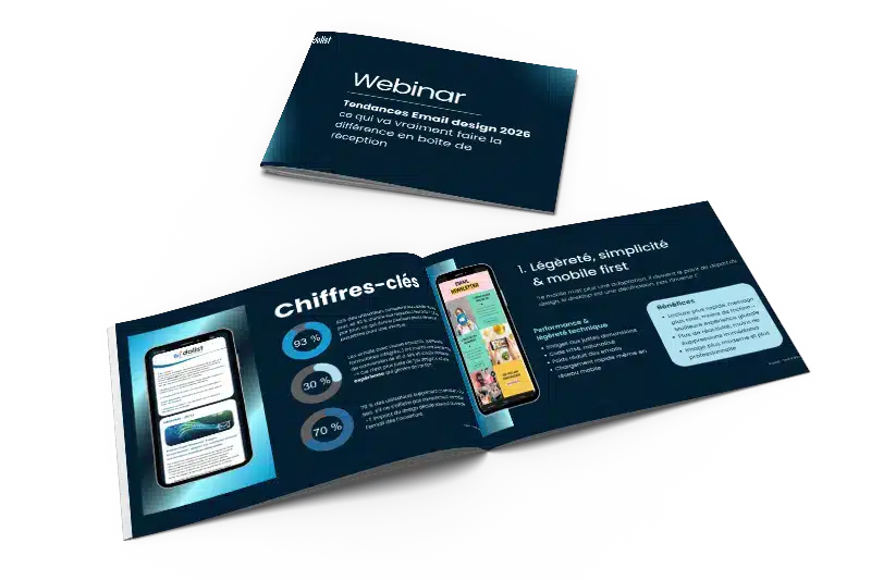 Conférence Tendances Email design 2026 : ce qui va vraiment faire la différence en boîte de réception